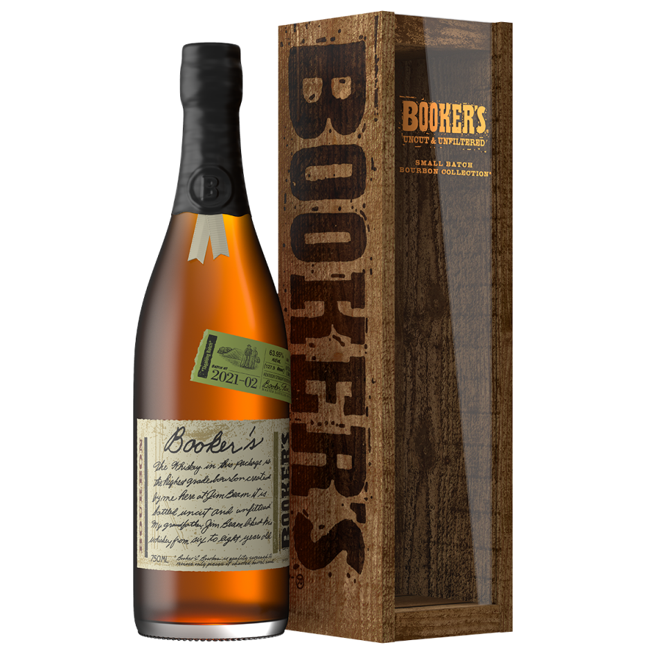 Booker's bottle and box