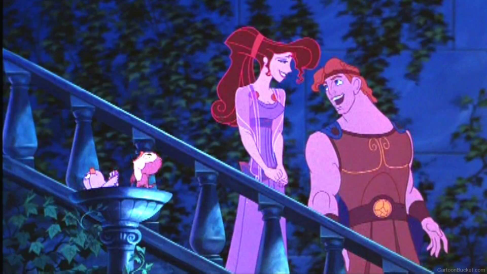 1) Hercules and Megara from 'Hercules'