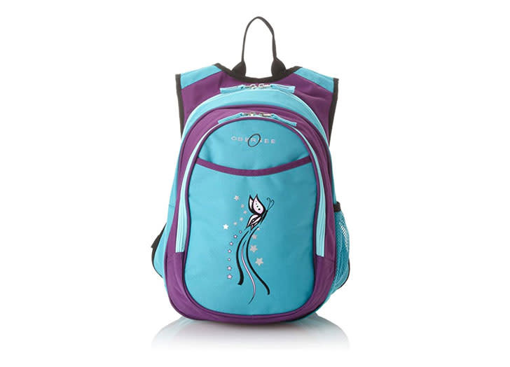 Fenrici Girl's Backpack and Lunch Box Set for School, Kid's Backpack with Laptop Compartment, Matching Insulated Lunch Box, Mermaid Scale, Turquoise