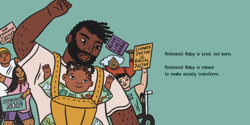 Art from "Antiracist Baby," by Ibram X. Kendi, illustrated by Ashley Lukashevsky.