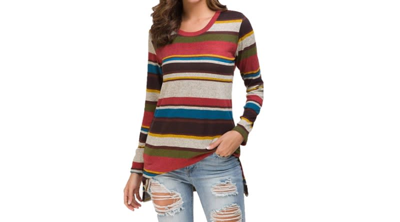 levaca Women's Fall Long Sleeve Tunic. (Photo: Amazon)