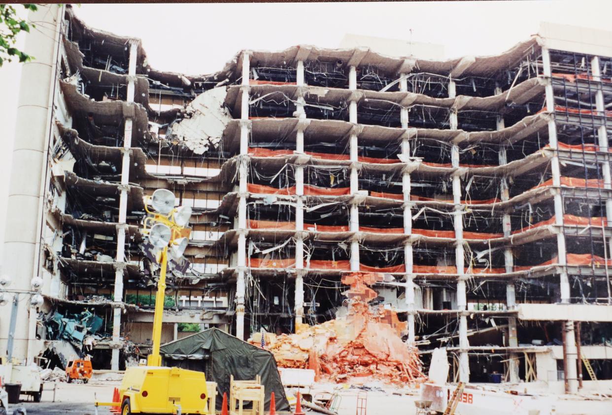 bombing of the Alfred P. Murrah Federal Building in Oklahoma City, April 19, 1995