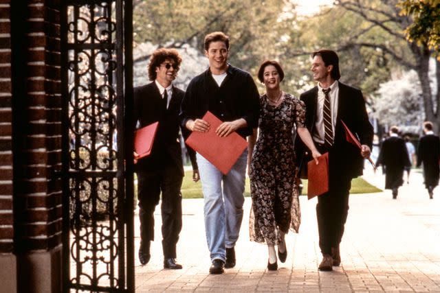 Warner Bros./Everett Patrick Dempsey, Brendan Fraser, Moira Kelly, and Josh Hamilton in 'With Honors'