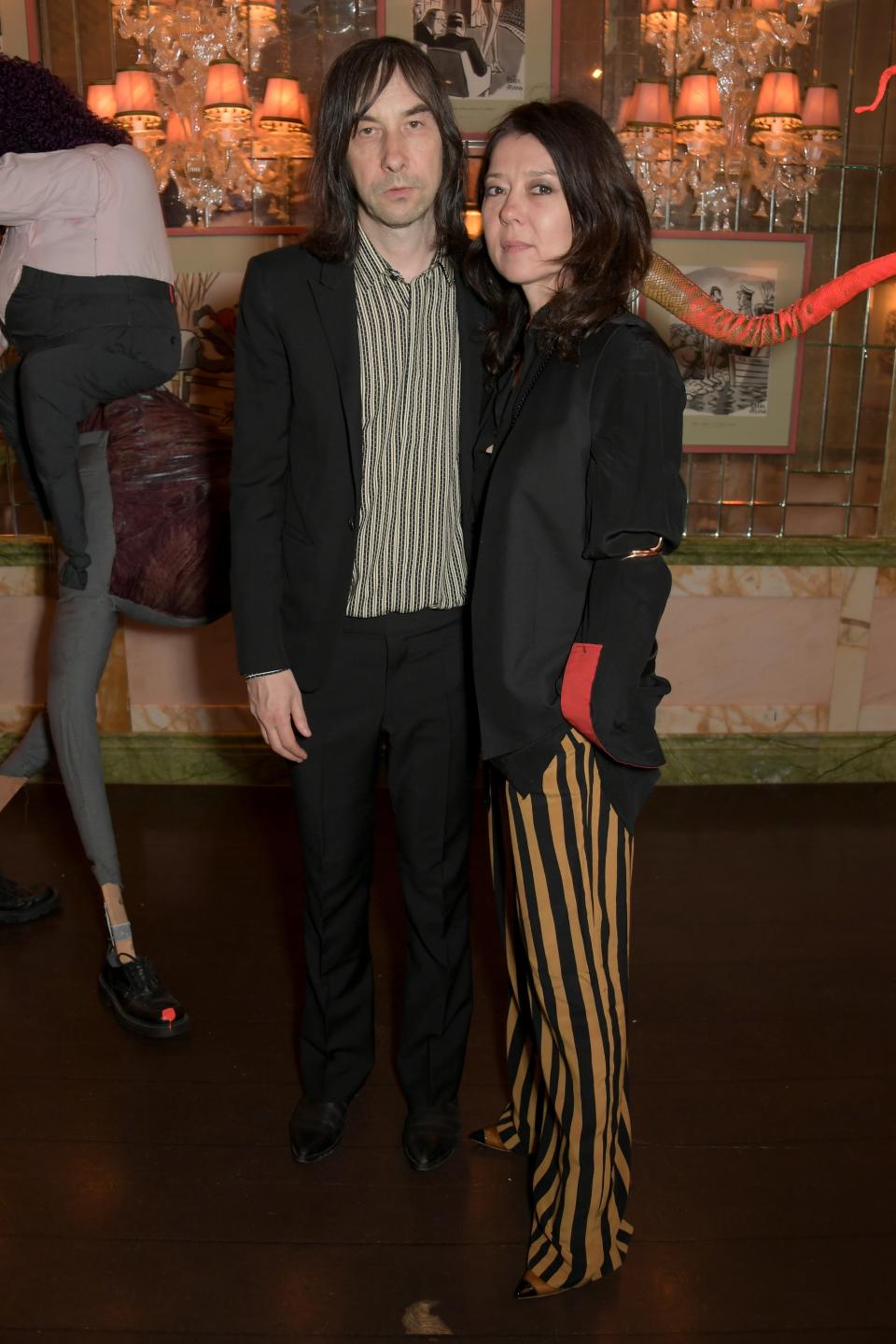 Bobby Gillespie and Katy England at the Bird in Hand 2019 Wine Collection Dinner at Harry’s Bar