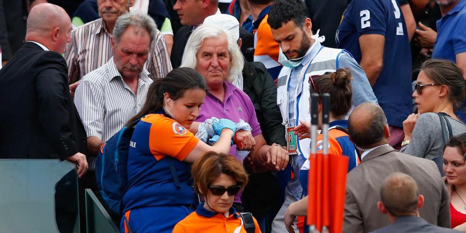 French Open fan