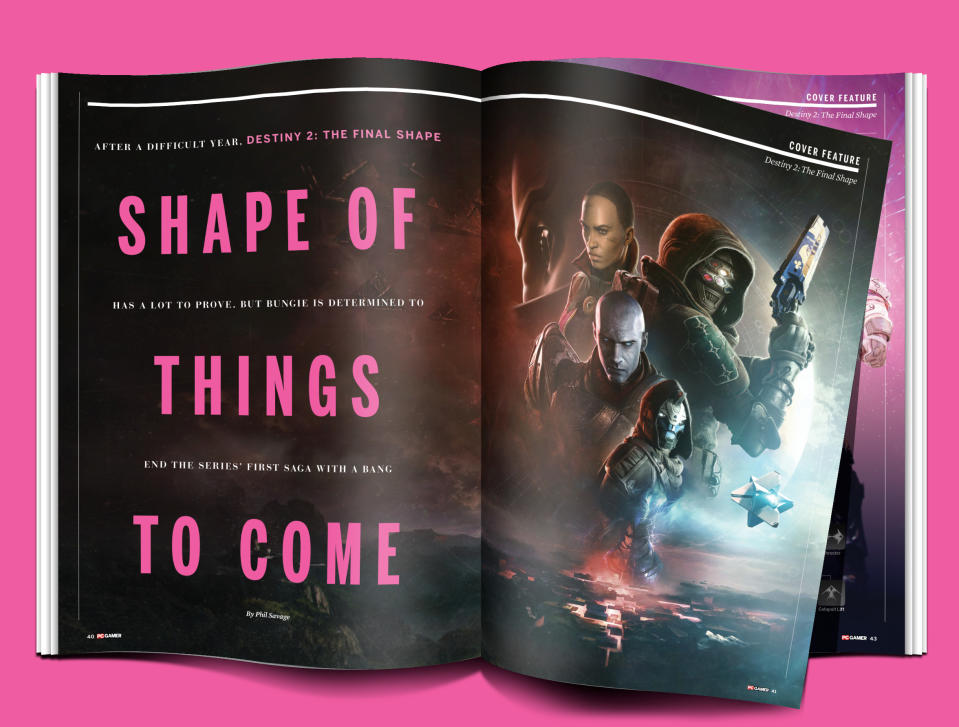 PC Gamer magazine Destiny 2: The Final Shape