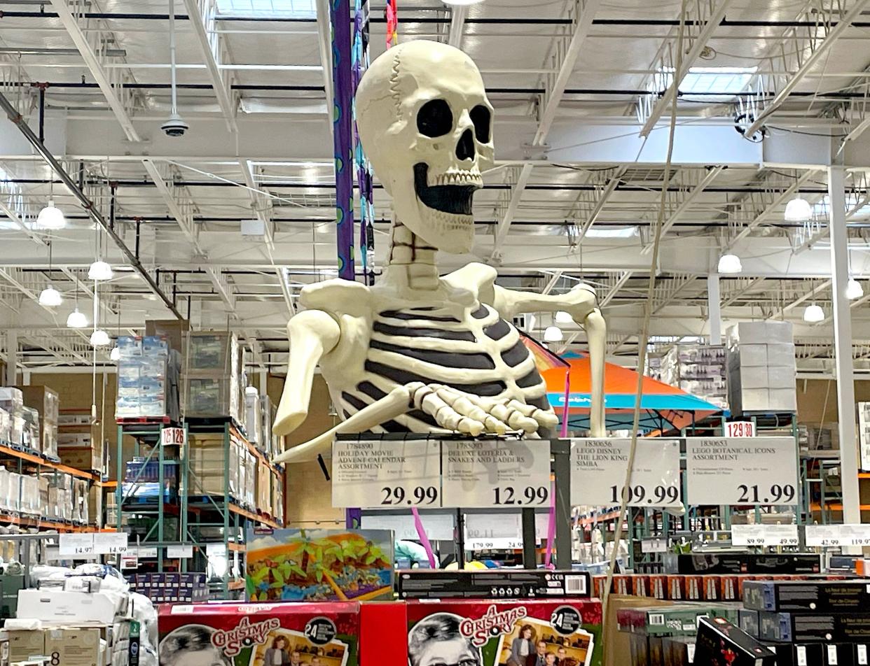 Big Halloween displays are already greeting customers at the Costco Wholesale on Southern Boulevard in Royal Palm Beach. Shoppers have been able to buy costumes for weeks even as back-to-school promotions took center stage for most major retailers.