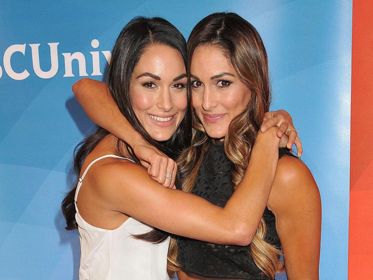 Brie & Nikki Bella Share First Look at Newborn Sons Together in