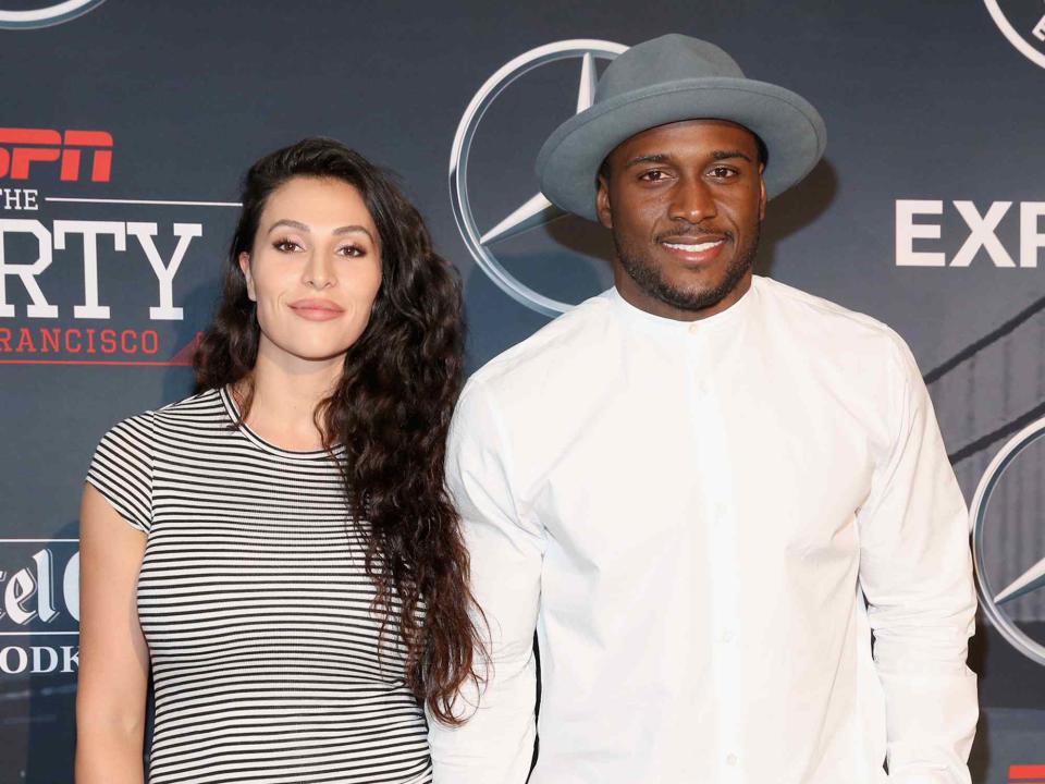 Robin Marchant/Getty Reggie Bush and his wife, Lilit Bush, attend ESPN The Party on February 5, 2016 in San Francisco, California.