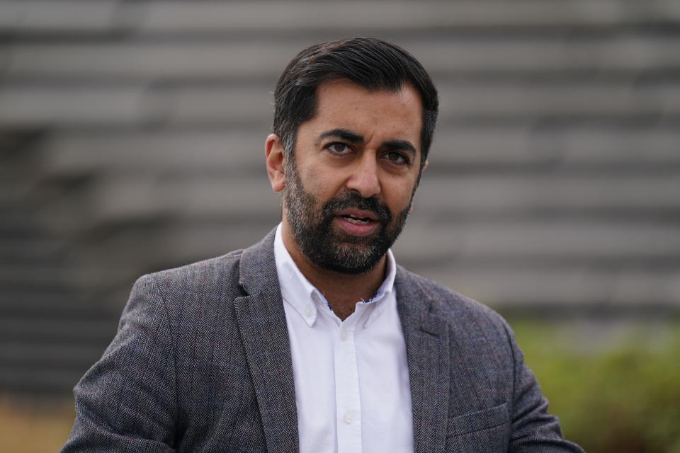 Humza Yousaf has urged the UK Government to demand a ceasefire in Israel and Gaza (Andrew Milligan/PA) (PA Wire)