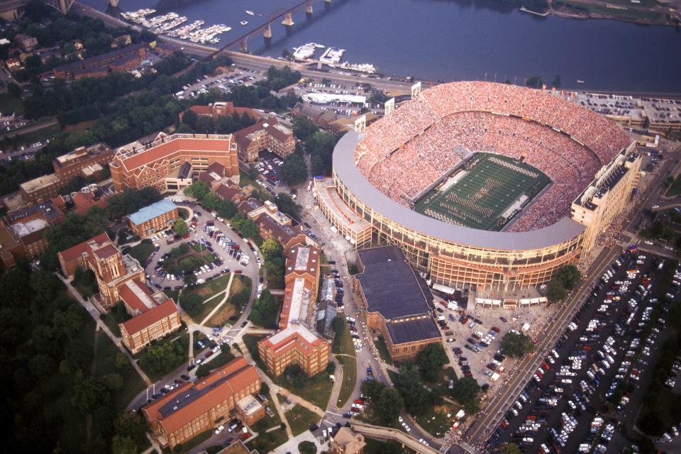 The University of Tennessee at Knoxville is growing, and it needs to build residence halls to keep up. This year, there are a record number of Volunteers on campus.