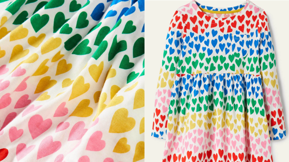 Valentine's Day outfits and pajamas for kids: Hearts for miles!