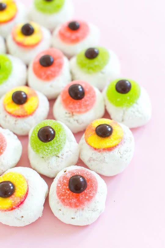 Monster Eyeball Donuts