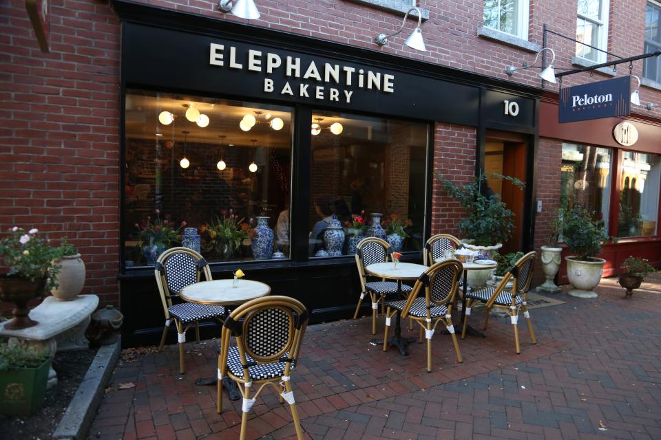 The Elephantine Bakery in Portsmouth was voted the No. 4 place to eat in New England according to Yelp.