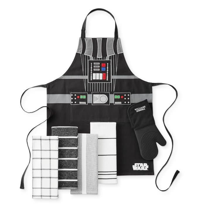 <p><a href="https://go.redirectingat.com?id=74968X1596630&url=https%3A%2F%2Fwww.williams-sonoma.com%2Fproducts%2Fstar-wars-dads-dark-side-kitchen-linens-bundle&sref=https%3A%2F%2Fwww.thepioneerwoman.com%2Fholidays-celebrations%2Fgifts%2Fg36299462%2Ffathers-day-gifts-from-kids%2F" rel="nofollow noopener" target="_blank" data-ylk="slk:Shop Now;elm:context_link;itc:0;sec:content-canvas" class="link ">Shop Now</a></p><p>Star Wars Darth Vader Adult Apron</p><p>williams-sonoma.com</p><p>$39.95</p><span class="copyright">Williams Sonoma</span>