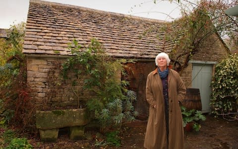 Mary Keen and her old potting shed - Credit: Christopher Jones