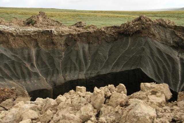 Giant hole appears at 'the end of the world' in Siberia, The Independent