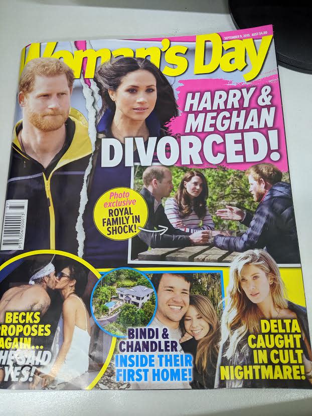 A Woman's Day article detailed the royals' apparent plans to oust Meghan from her marriage. 