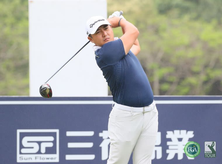 葉昱辰第一回合70桿(-2)，暫並列第二。TPGA提供／葉勇宏攝