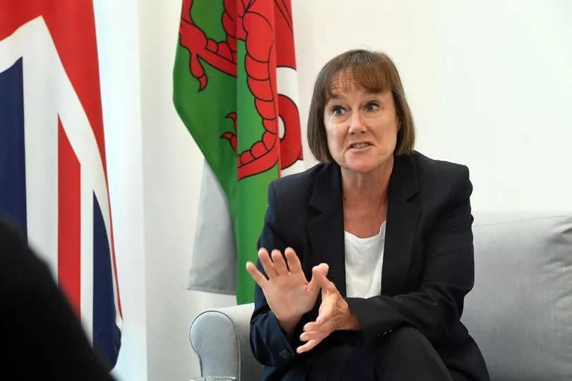 Labour MP for Cardiff East Jo Stevens, who has been appointed the new Secretary of State for Wales -Credit:WalesOnline/ Rob Browne