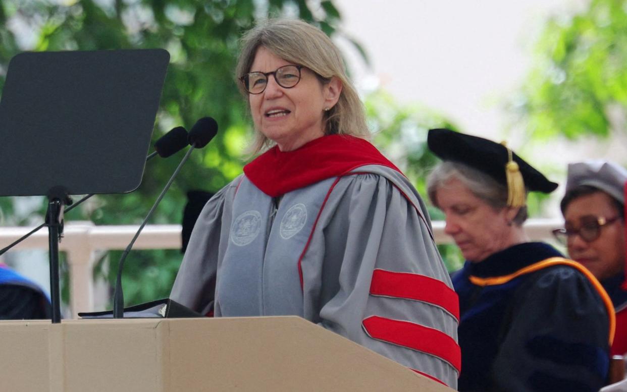 MIT president Sally Kornbluth