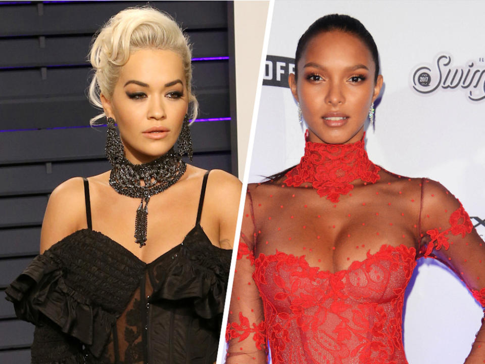 Die Looks von Sängerin Rita Ora (l.) und Model Lais Ribeiro zeigen Schwächen. (Bild: [M] ImageCollect/Carrie-nelson/Patricia Schlein/StarMaxWorldwide)