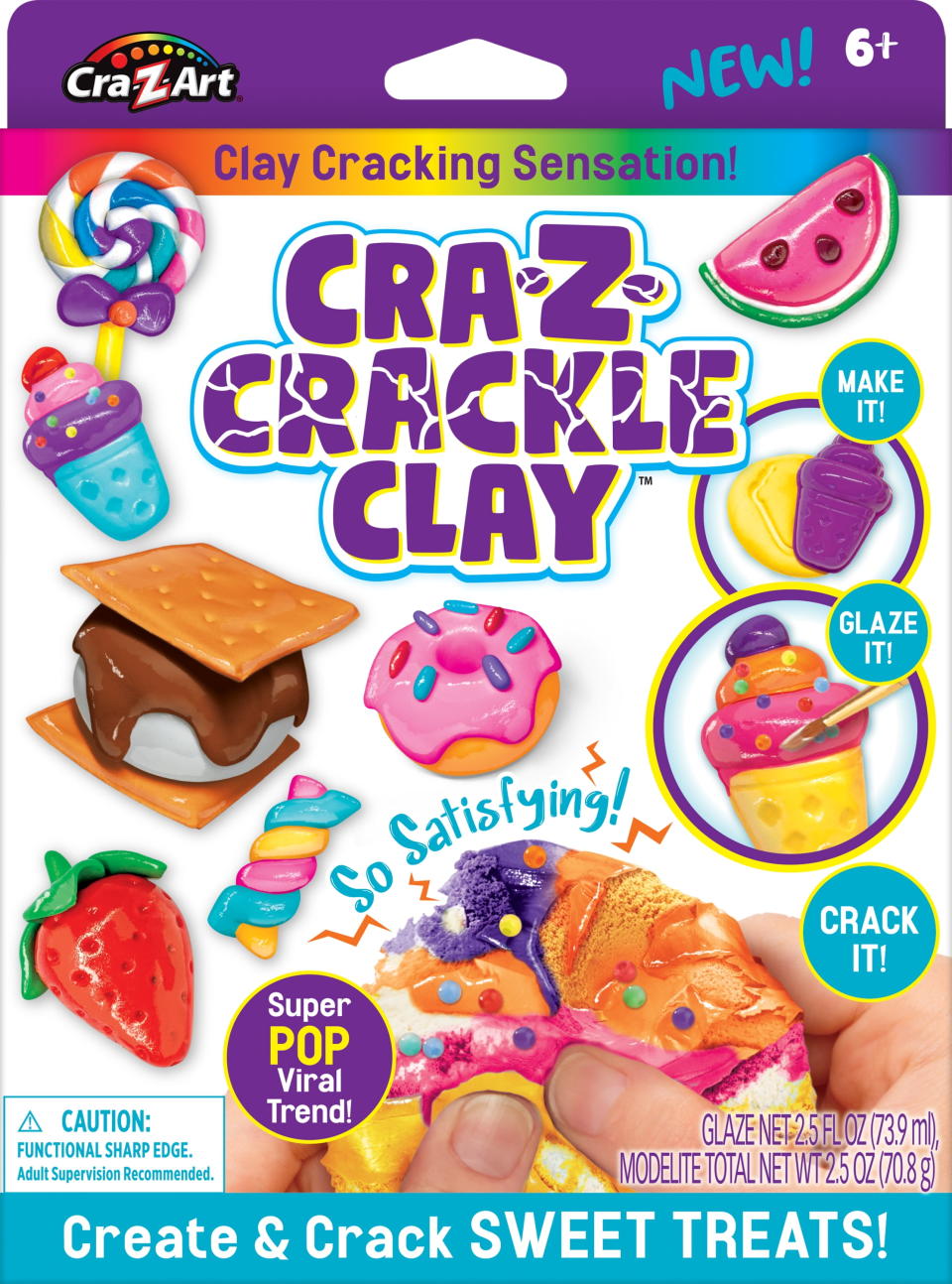 <p><a href="https://go.redirectingat.com?id=74968X1596630&url=https%3A%2F%2Fwww.walmart.com%2Fip%2FCra-Z-Art-Cra-Z-Crackle-Clay-Soft-Modelite-Dough-1-Multicolor-Set%2F355064219&sref=https%3A%2F%2Fwww.countryliving.com%2Fshopping%2Fgifts%2Fg45534851%2Fbest-toys-gifts-for-6-year-olds%2F" rel="nofollow noopener" target="_blank" data-ylk="slk:Shop Now;elm:context_link;itc:0;sec:content-canvas" class="link ">Shop Now</a></p><p>Cra-Z-Art Cra-Z-Crackle Clay</p><p>walmart.com</p><p>$6.97</p><span class="copyright">Amazon</span>