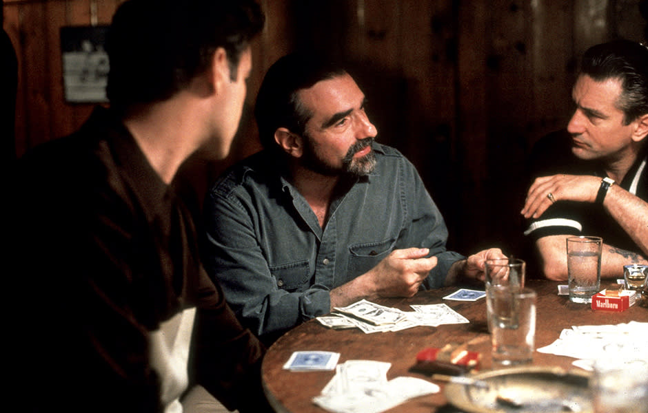 Scorsese on Goodfellas Set