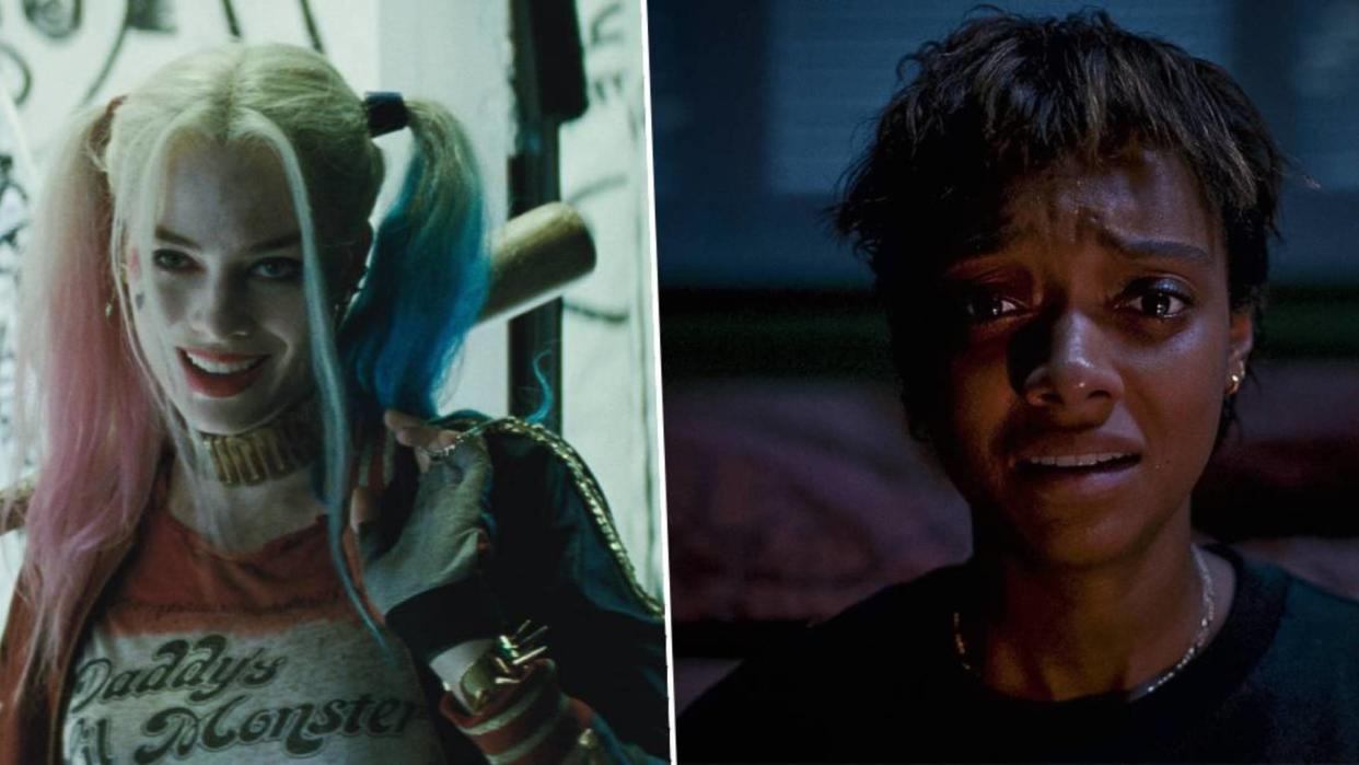  Harley Quinn in Suicide Squad/Sophie Wilde in Talk to Me. 