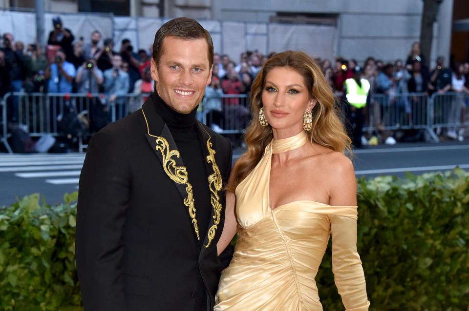 Tom Brady and Gisele Bundchen at the Met Gala