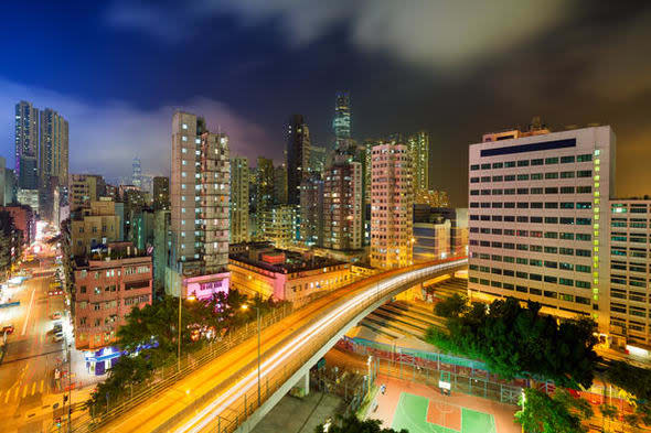 Hong Kong Kowloon peninsula