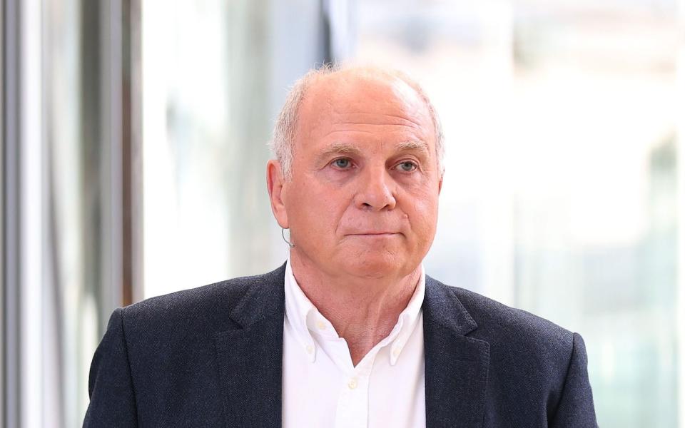 Uli Hoeneß ist sich in der Causa Hopp sicher: "Hier gibt es nur ein Opfer und eine Gruppe, die schuldig ist - sonst nichts." (Bild: 2020 Getty Images/Alexander Hassenstein)