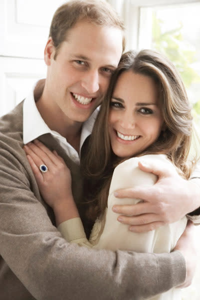 <p>The Duke and Duchess of Cambridge posed for legendary photographer Mario Testino to celebrate their engagement. But the Peruvian photographer admitted that he wasn’t content after the shoot. Yet he spotted the couple cuddling by the radiator and captured the candid moment. <br>“It was spontaneous emotion,” he told <em>The</em> <em>Telegraph</em>. “You could see they were completely in love.” <em>[Photo: Mario Testino]</em> </p>