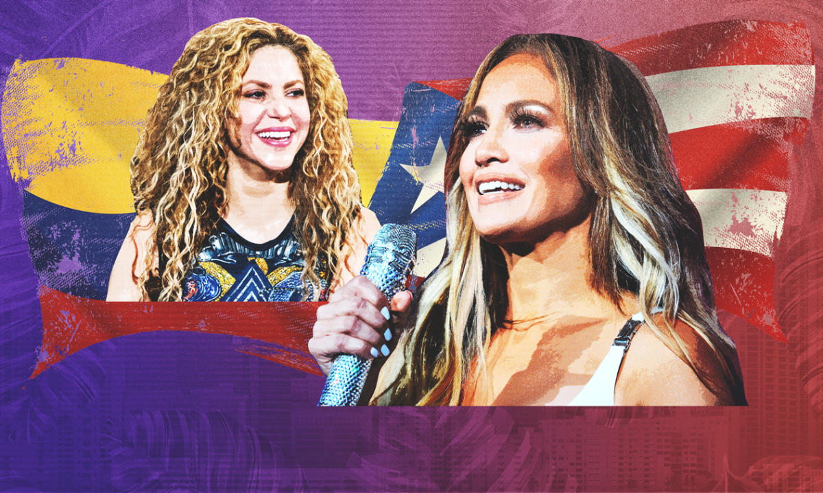 J.Lo and Shakira highlight diversity on the Super Bowl half-time stage