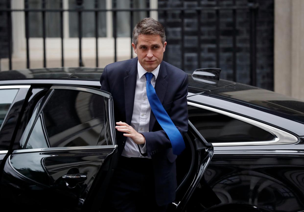 <p>Gavin Williamson</p> (AP)