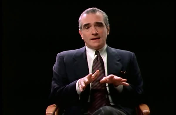 Director talking movies that DID get made in 'A Personal Journey with Martin Scorsese Through American Movies,' 1995 (Photo: Miramax) 