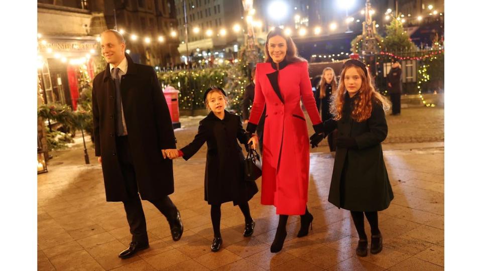 Frederick Windsor and Sophie Winkleman were joined by their daughters, Maud and Isabella