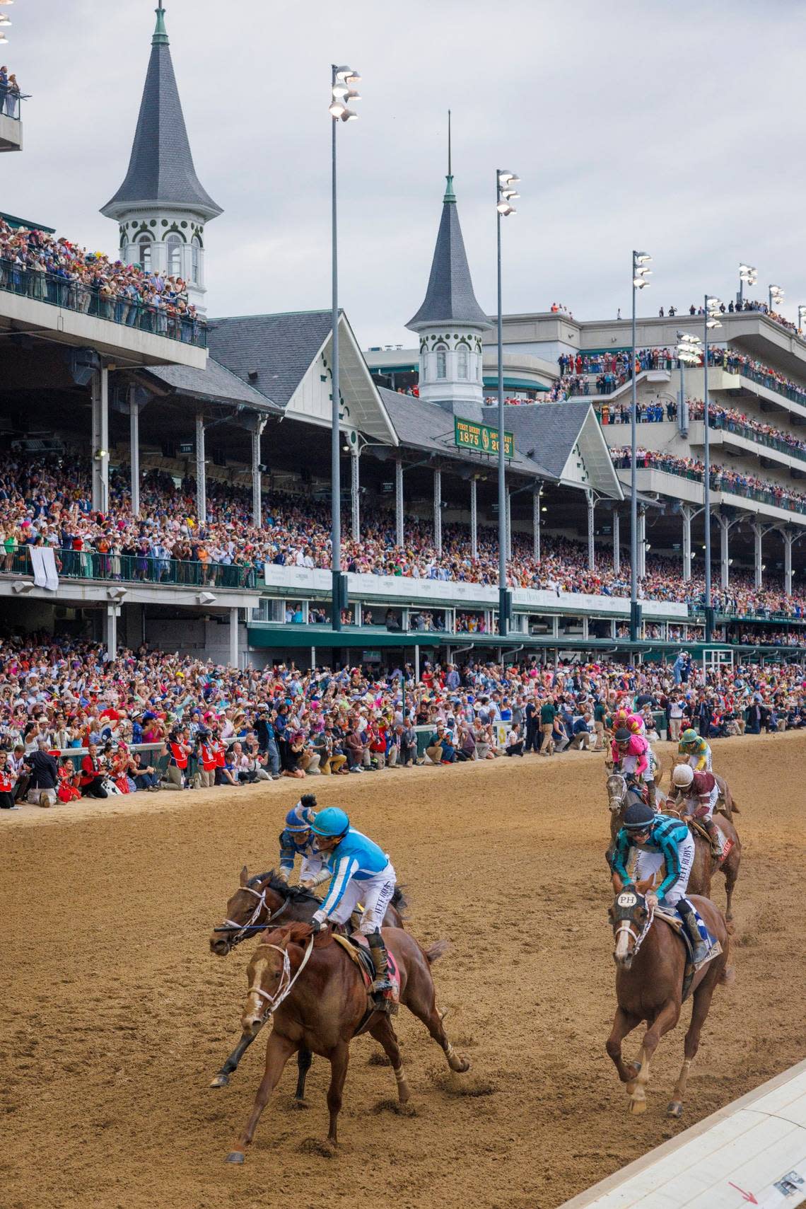 Mage with Javier Castellano up win the 149th Kentucky Derby, Saturday, May 06, 2023 at the Churchill Downs in Louisville. Jonathan Palmer/photo@jonathanpalmer.net