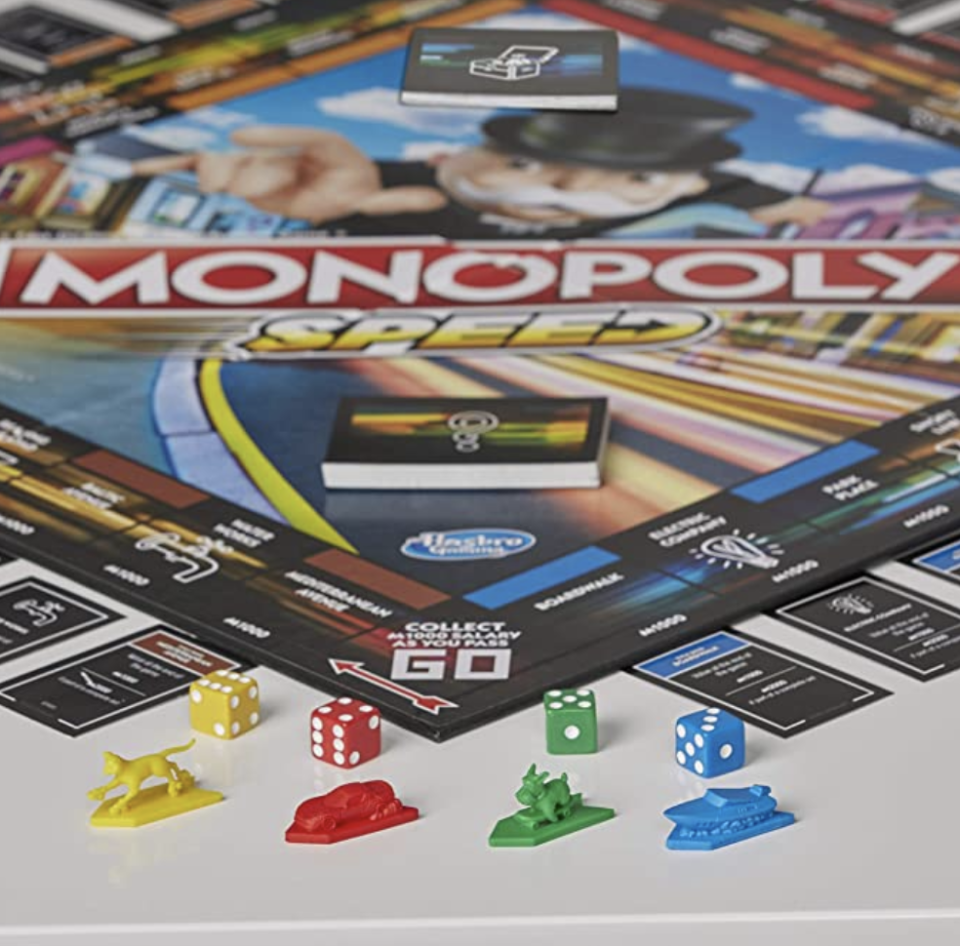 Monopoly Speed Board Game. (PHOTO: Amazon)