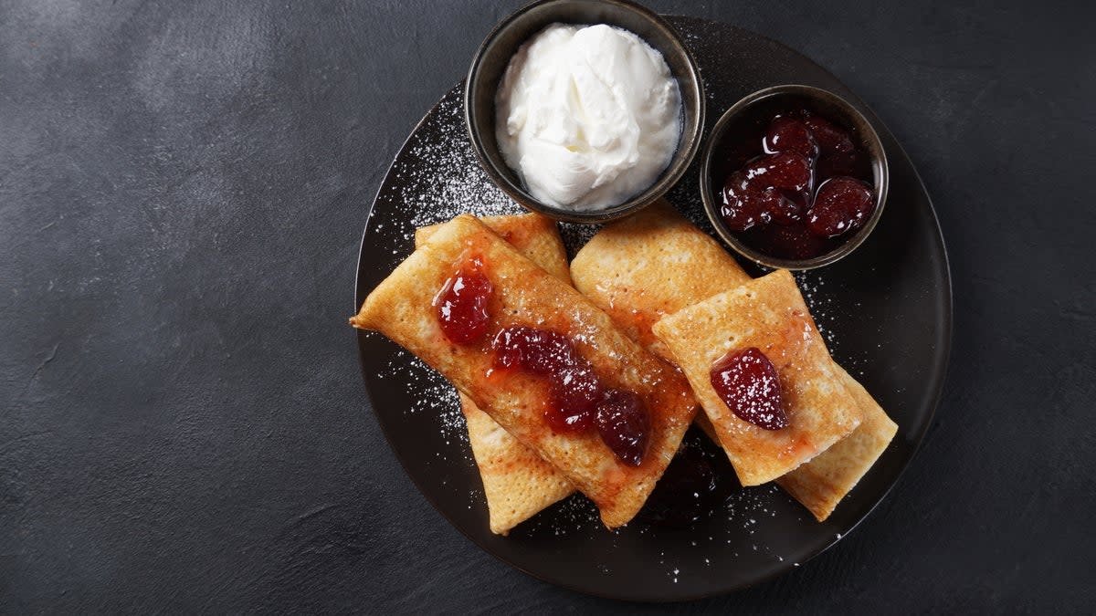 Delcious blintzes pastries (Getty Images/iStockphoto)