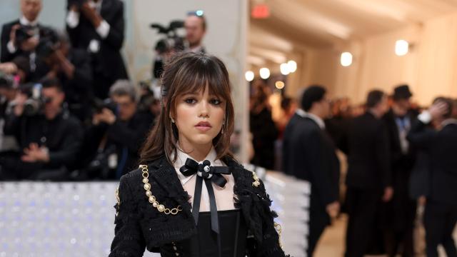 Jenna Ortega's Gothic Boots at Dior's Spring 2024 Paris Fashion