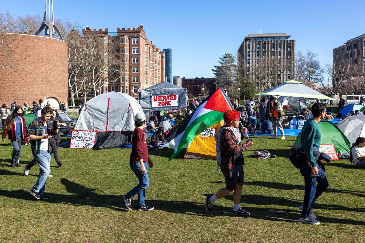 Pro-Palestinian protests at US campuses over Israel\'s war in Gaza and concerns for Jewish student safety