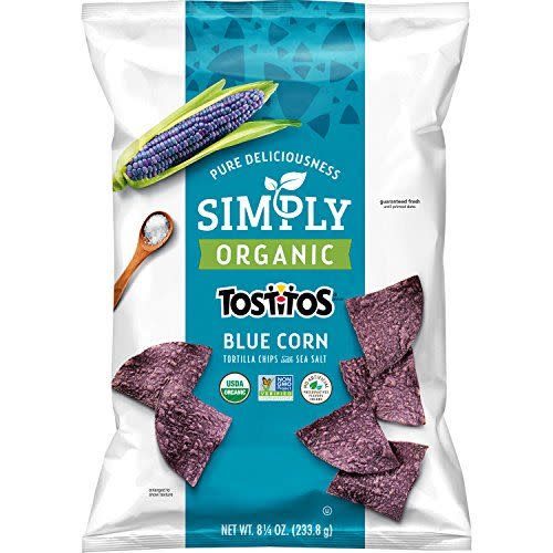 Simply Organic Tostitos Blue Corn Tortilla Chips