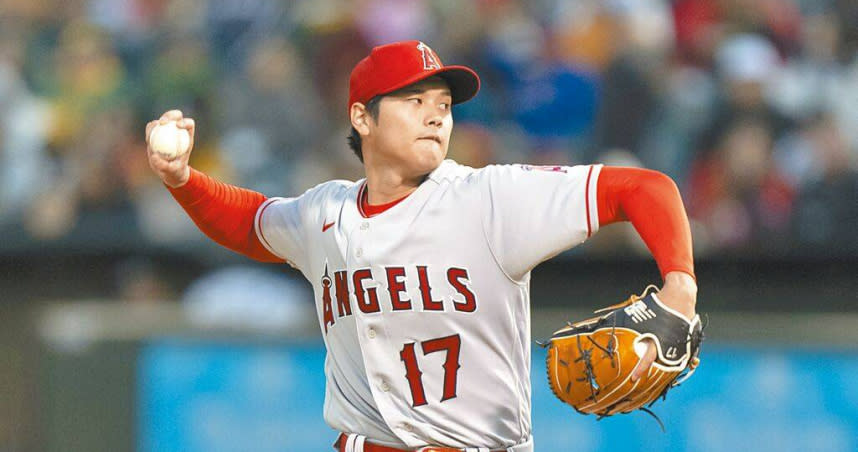 大谷翔平先發6局無失分，並且3打數1安打，投打俱佳，可惜牛棚放火，無緣奪美職開季首勝。（圖／路透）