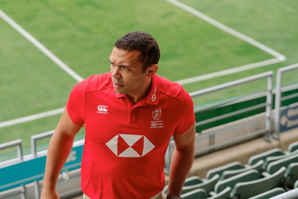 Former South Africa wing Bryan Habana is an HSBC global brand ambassador (HSBC)