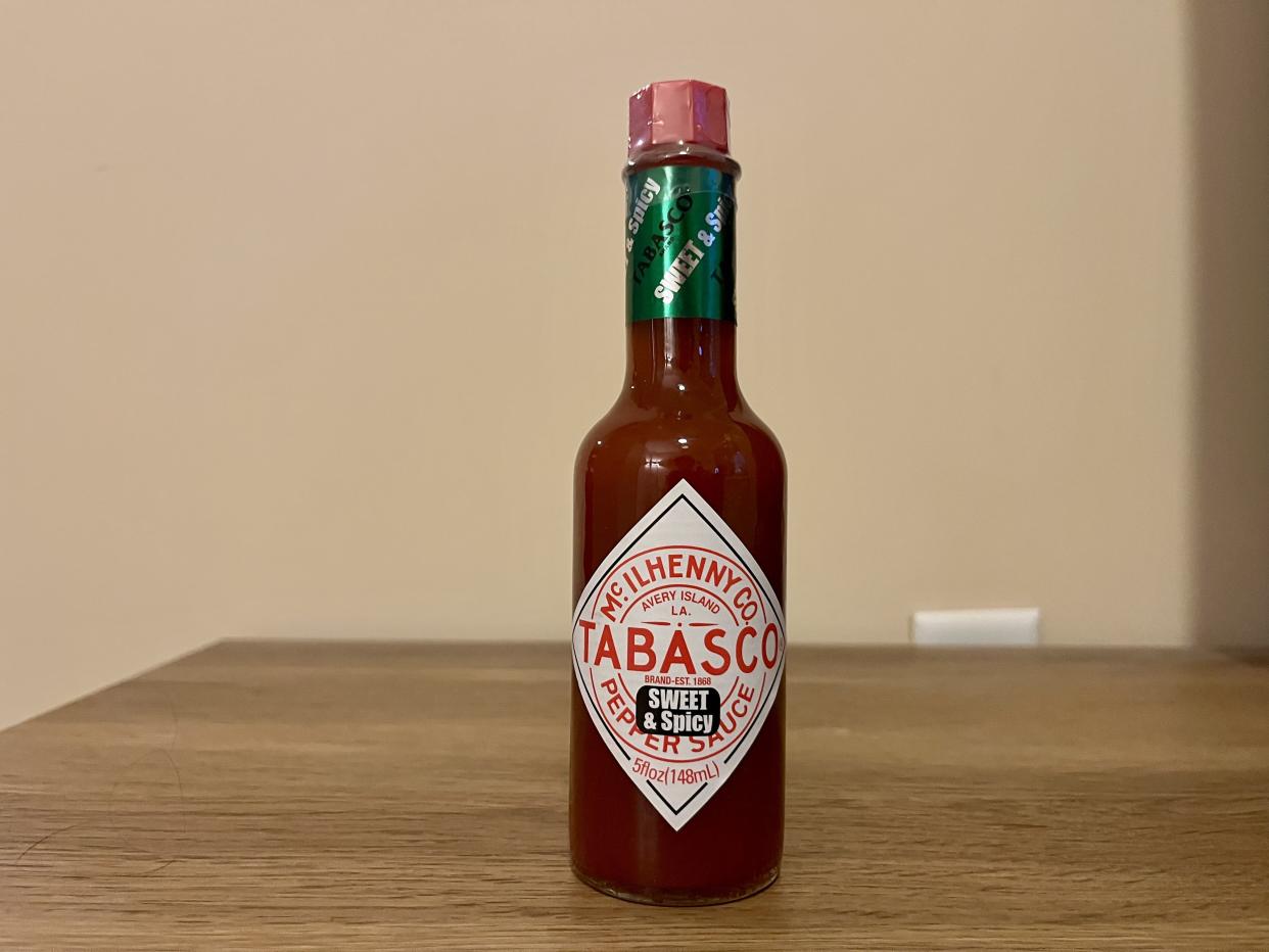 sweet and spicy tabasco sauce