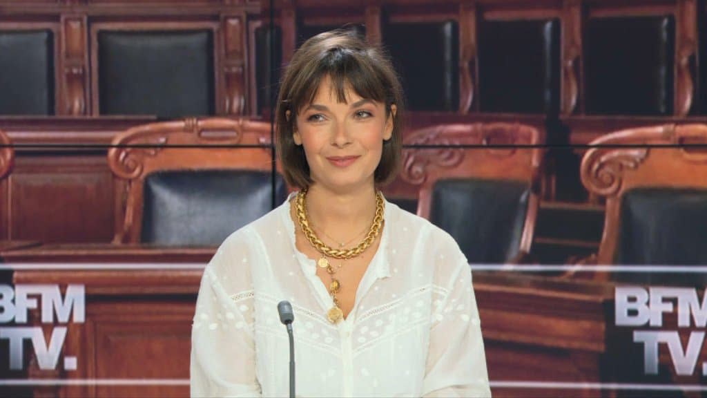 La soprano Chloé Briot sur le plateau d'Affaire Suivante, le dimanche 13 septembre 2020. - BFMTV