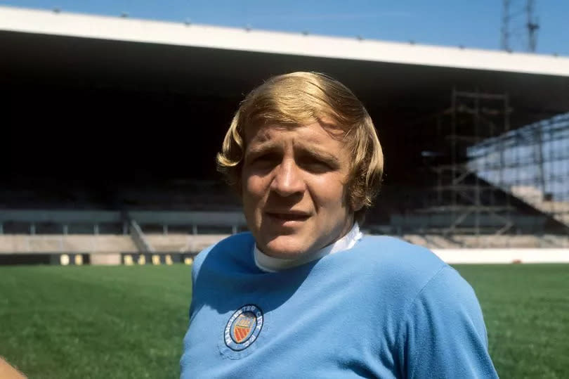 Manchester City's Francis Lee, pictured in 1971