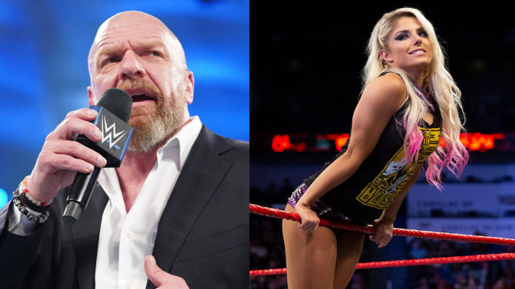 Triple H and Alexa Bliss