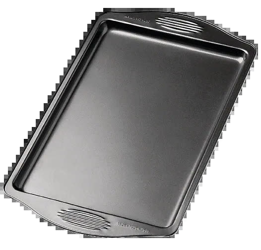 Wilton Gourmet Choice Small Cookie Sheet. Image via Canadian Tire.